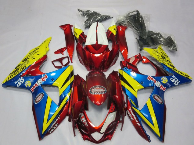 Comprar Carenados Moto Suzuki GSXR 1000 2009-2016 - Amarillo Rojo Azul