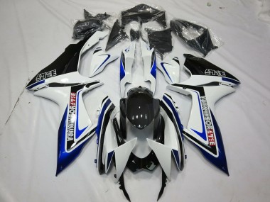 Comprar Carenados Moto Suzuki GSXR 600 / GSXR 750 2011-2024 - Blanco Azul Negro Brillante Alstare