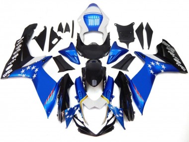 Comprar Carenados Moto Suzuki GSXR 600 / GSXR 750 2011-2024 - Azul Estilo Rojo Estrella