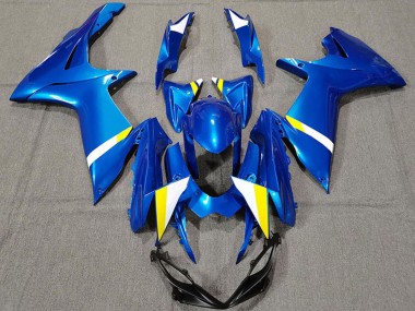 Comprar Carenados Moto Suzuki GSXR 600 / GSXR 750 2011-2024 - Azul Blanco Amarillo