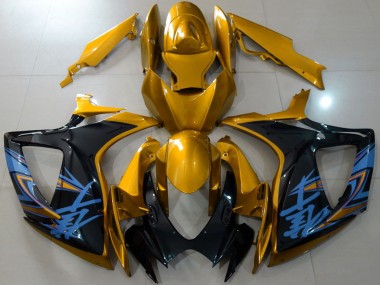 Comprar Carenados Moto Suzuki GSXR 600 / GSXR 750 2006-2007 - Oro Negro Azul