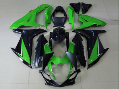 Comprar Carenados Moto Suzuki GSXR 600 / GSXR 750 2011-2024 - Verde Negro Brillante Negro Mate