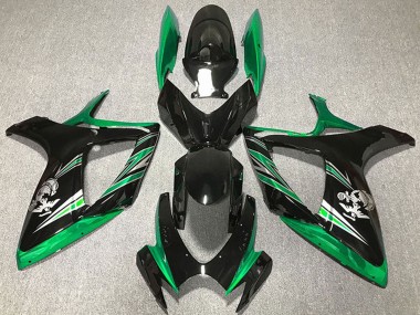 Comprar Carenados Moto Suzuki GSXR 600 / GSXR 750 2006-2007 - Verde Negro Brillante