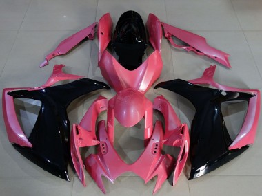 Comprar Carenados Moto Suzuki GSXR 600 / GSXR 750 2006-2007 - Rosa Negro Brillante