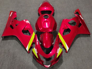 Comprar Carenados Moto Suzuki GSXR 600 / GSXR 750 2004-2005 - Rojo Amarillo Blanco