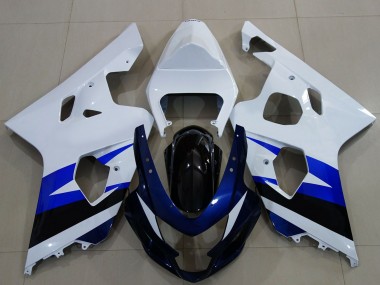 Comprar Carenado Moto Suzuki GSXR 600 / GSXR 750 2004-2005 - Blanco Azul Negro Brillante