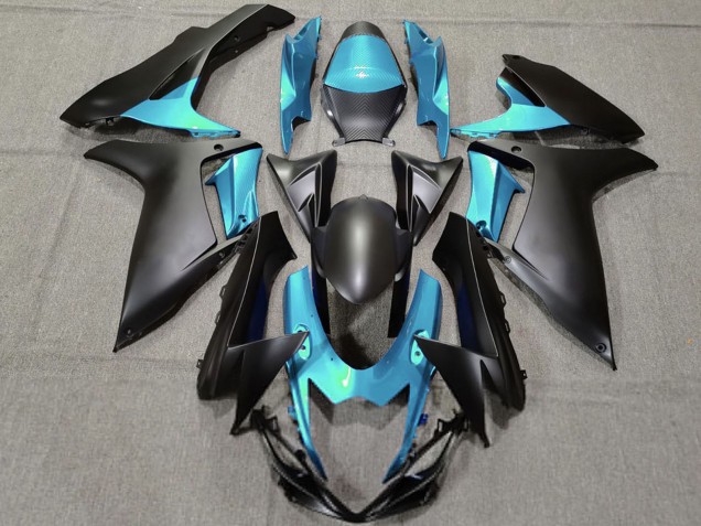Comprar Carenados Moto Suzuki GSXR 600 / GSXR 750 2011-2024 - Azul Claro Negro Mate