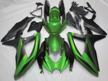 Comprar Carenados Moto Suzuki GSXR 600 / GSXR 750 2008-2010 - Verde Negro Mate