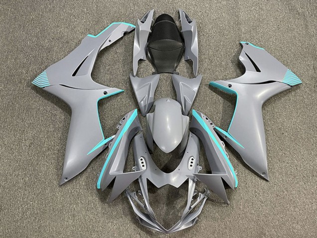 Comprar Carenados Moto Suzuki GSXR 600 / GSXR 750 2011-2024 - Nardo Gris Mate Azul Verdoso Accents