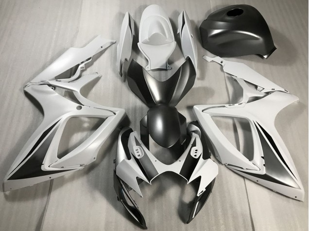 Comprar Carenados Moto Suzuki GSXR 600 / GSXR 750 2006-2007 - Blanco Gris Negro Mate