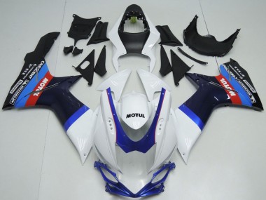 Comprar Carenados Moto Suzuki GSXR 600 / GSXR 750 2011-2024 - Blanco Azul Negro Rojo Motul