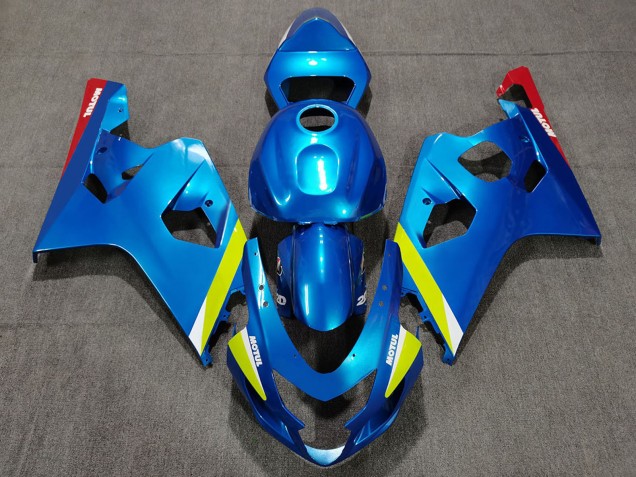 Comprar Carenados Moto Suzuki GSXR 600 / GSXR 750 2004-2005 - Azul Amarillo Rojo