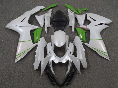 Comprar Carenados Moto Suzuki GSXR 600 / GSXR 750 2011-2024 - Blanco Perla Verde