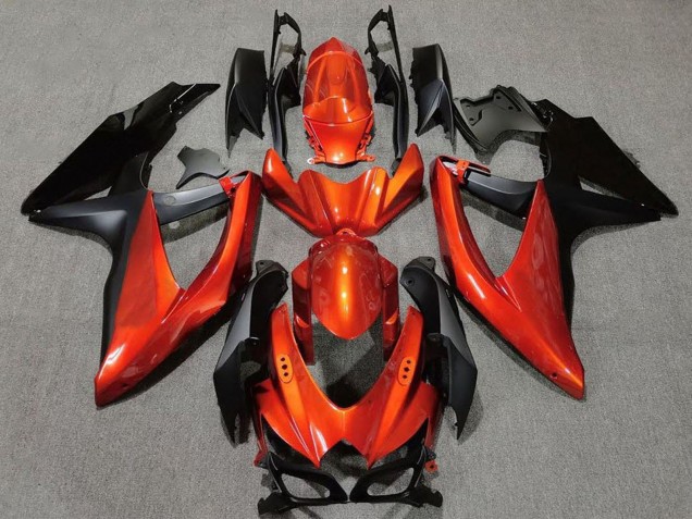 Comprar Carenados Moto Suzuki GSXR 600 / GSXR 750 2008-2010 - Naranja Negro Mate