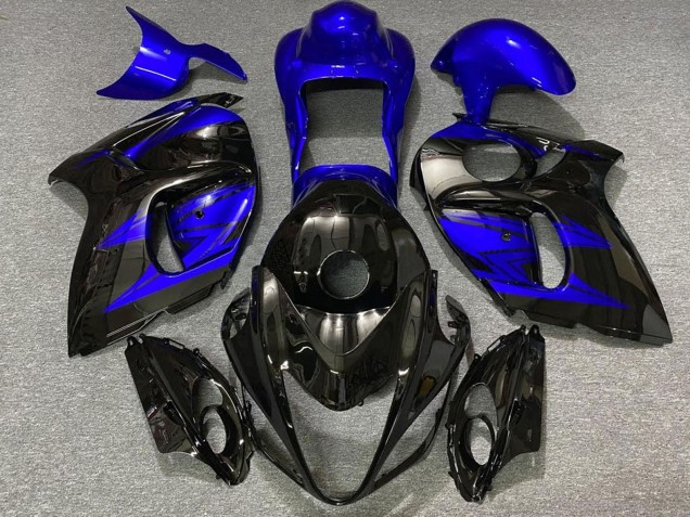 Comprar Carenados Moto Suzuki GSXR 1300 2008-2020 - Negro Brillante Azul Profundo