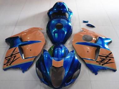 Comprar Carenados Moto Suzuki GSXR 1300 1996-2007 - Azul Brillante Bronceado del Desierto