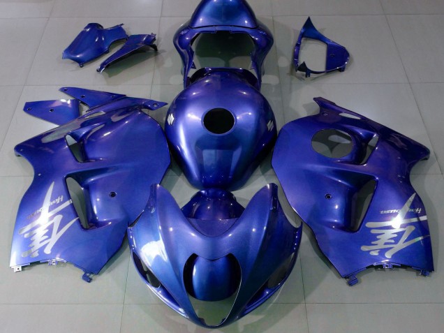 Comprar Carenados Moto Suzuki GSXR 1300 1996-2007 - Azul Brillante Plata Logo