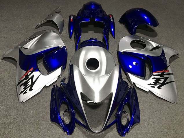 Comprar Carenados Moto Suzuki GSXR 1300 2008-2020 - Plata Brillante Azul