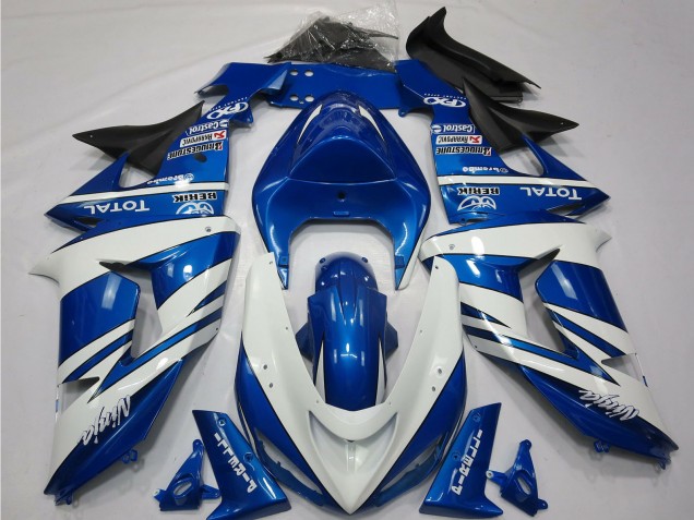 Comprar Carenados Moto Kawasaki ZX10R 2006-2007 - Azul Blanco Negro