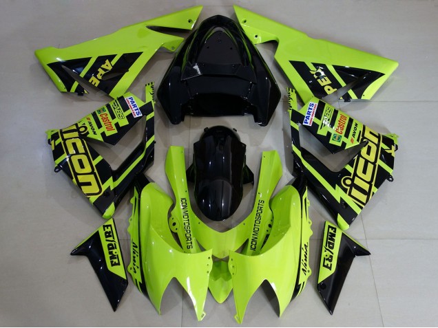 Comprar Carenados Moto Kawasaki ZX10R 2004-2005 - Alta Visibilidad Amarillo