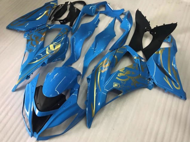 Comprar Carenados Moto Kawasaki ZX10R 2016-2020 - Azul Oro