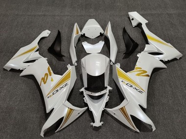 Comprar Carenados Moto Kawasaki ZX10R 2008-2010 - Blanco Perla Oro
