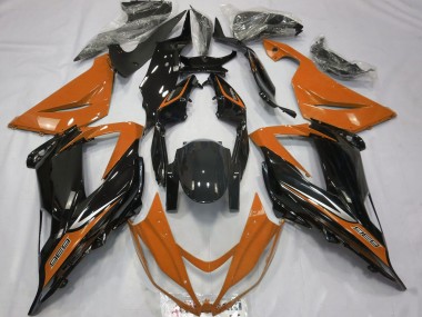 Comprar Carenados Moto Kawasaki ZX6R 2013-2018 - Naranja Negro Brillante