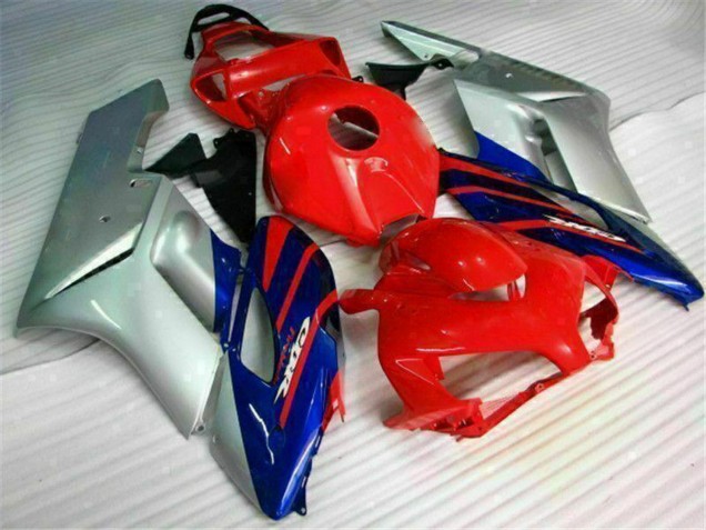 Comprar Carenados Moto Honda CBR1000RR 2004-2005 - Plata Rojo Azul Negro Raya