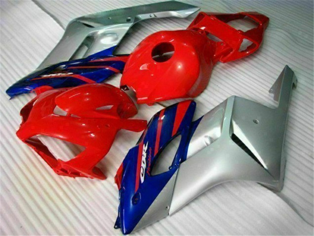 Comprar Carenados Moto Honda CBR1000RR 2004-2005 - Plata Rojo Azul Negro Raya