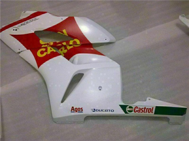 Comprar Carenados Moto Honda CBR1000RR 2004-2005 - Blanco Rojo Amarillo San Carlo 58