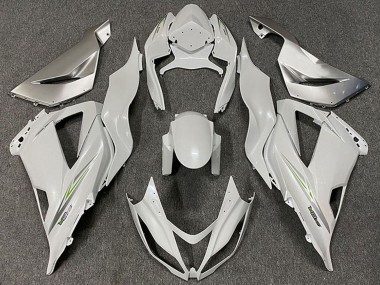 Comprar Carenados Moto Kawasaki ZX6R 2013-2018 - Blanco Perla Verde
