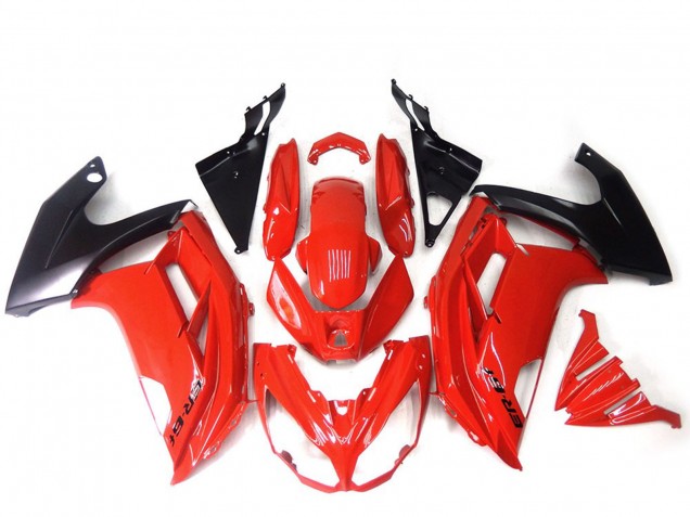 Comprar Carenados Moto Kawasaki ER6F 2012-2014 - Rojo Negro Brillante