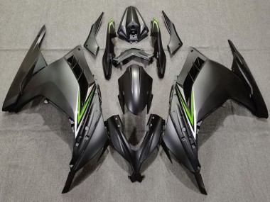 Comprar Carenados Moto Kawasaki Ninja 300 2013-2024 - Negro Mate Verde