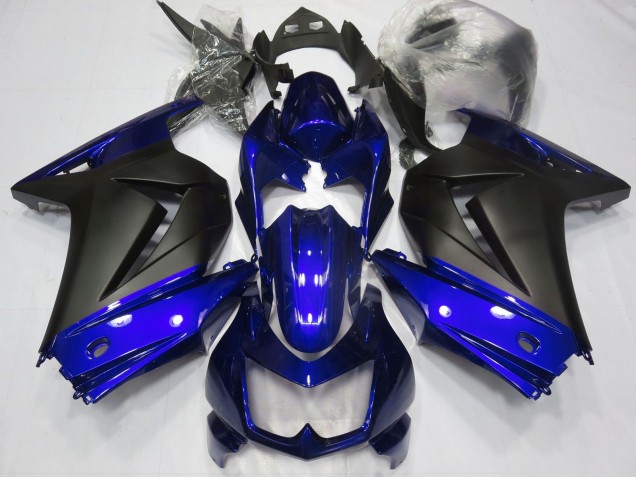 Comprar Carenados Moto Kawasaki Ninja 250 2008-2012 - Azul Negro Mate