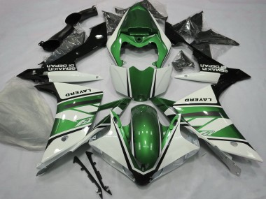 Comprar Carenados Moto Yamaha R1 2007-2008 - Blanco Verde Negro