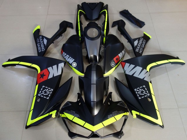 Comprar Carenados Moto Yamaha R3 2015-2018 - Amarillo Gris Negro Mate Estrella