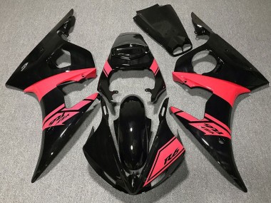 Comprar Carenados Moto Yamaha R6 2003-2004 - Negro Brillante Rosa