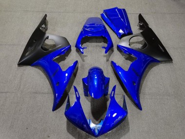 Comprar Carenados Moto Yamaha R6 2005 - Azul Negro Mate