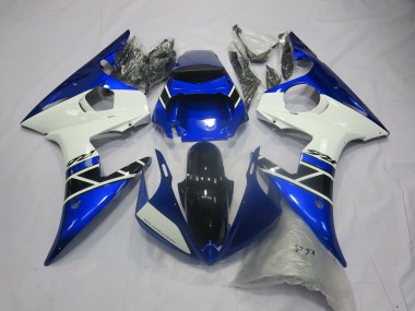 Comprar Carenados Moto Yamaha R6 2005 - Azul Blanco Negro Brillante