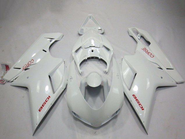 Comprar Carenados Moto Ducati 1098 2007-2014 - Blanco Corse
