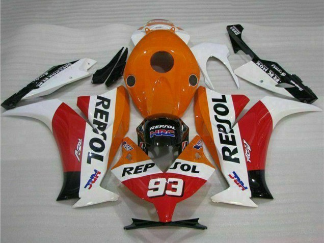 Comprar Carenado Moto Honda CBR1000RR 2012-2016 - Blanco Naranja Rojo Negro Brillante HRC Repsol 93