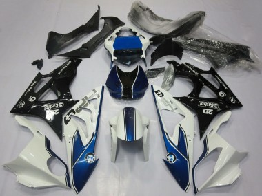 Comprar Carenados Moto BMW S1000RR 2017-2018 - Blanco Azul Negro Brillante