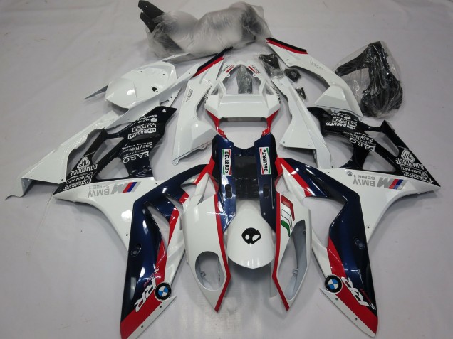 Comprar Carenados Moto BMW S1000RR 2015-2016 - Blanco Rojo Azul Negro Brillante