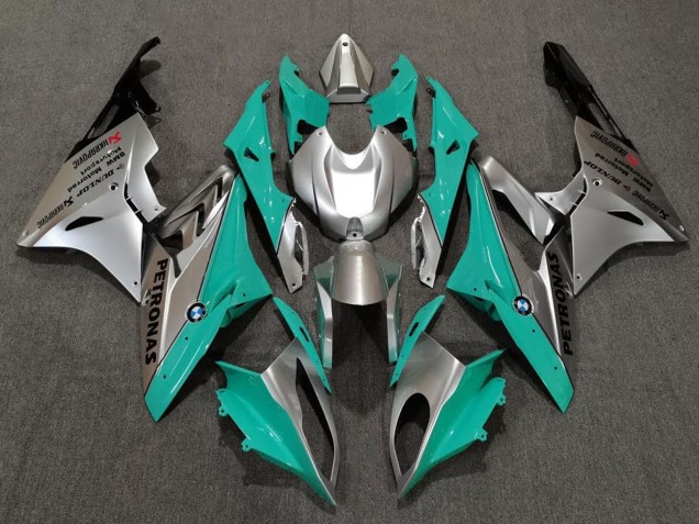 Comprar Carenados Moto BMW S1000RR 2009-2014 - Plata Verde Azul Verdoso Negro