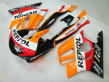 Comprar Carenado Moto Honda CBR600 F3 1995-1996 - Naranja Blanco Rojo Negro Brillante Repsol