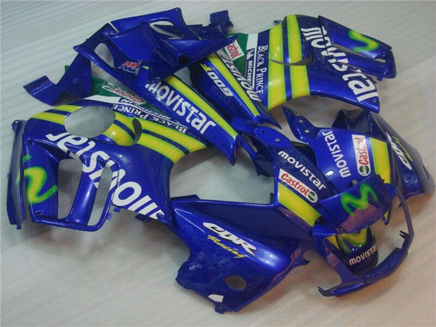 Comprar Carenados Moto Honda CBR600 F3 1995-1996 - Azul Verde Amarillo MoviStar Rojo Castrol