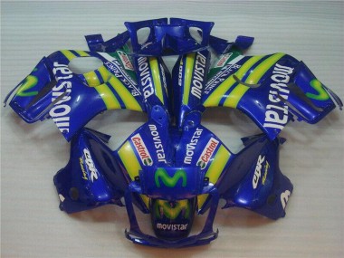Comprar Carenados Moto Honda CBR600 F3 1995-1996 - Azul Verde Amarillo MoviStar Rojo Castrol