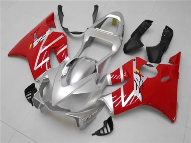 Comprar Kits Carenados Moto Honda CBR600 F4i 2001-2003 - Plata Rojo