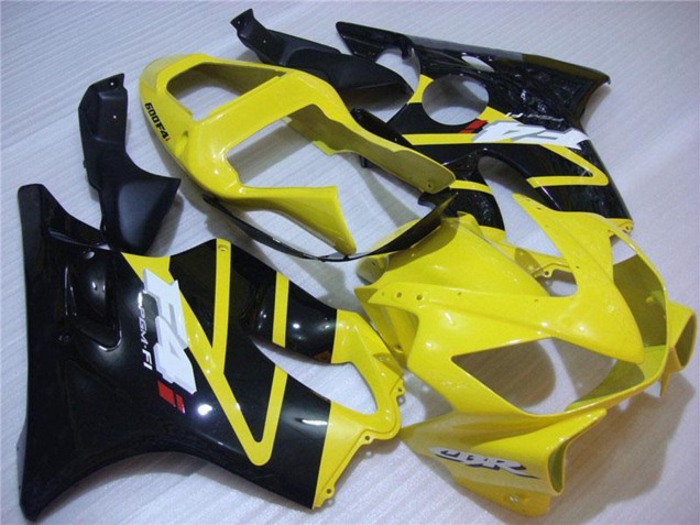 Comprar Carenado Moto Honda CBR600 F4i 2001-2003 - Amarillo Negro Brillante