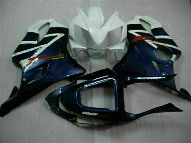 Comprar Carenados Moto Honda CBR600 F4i 2001-2003 - Blanco Azul Negro Raya